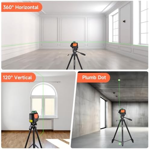DOVOH 3-in-1 Digital Angle Finder with Laser and Plumb Dot Laser Level, Class Ⅱ