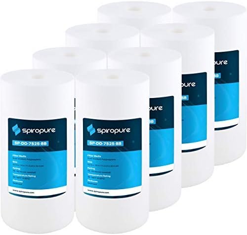 SpiroPure 10x4.5 BB 25 Micron Sediment Water Filter DGD-7525 155355-43 (8)