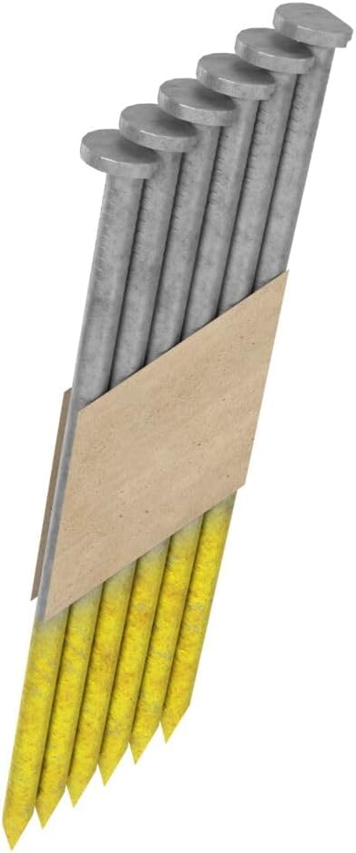 Grip-Rite GRSP10D Clipped Head 3-inch by .120-inch by 30 Degree Paper Tape Collated Vinyl Coated Framing Nail, 2,000 per Box