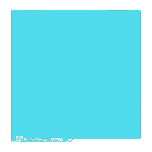 420x420mm Glacier Cold Plate for Anycubic Kobra 3 Max Build Plate PLA PETG Cool Printing Strong Adhesion Kobra 3 Max 3D Printer Build Plate for Kobra 3 Max Accessories K3M Cool Plate