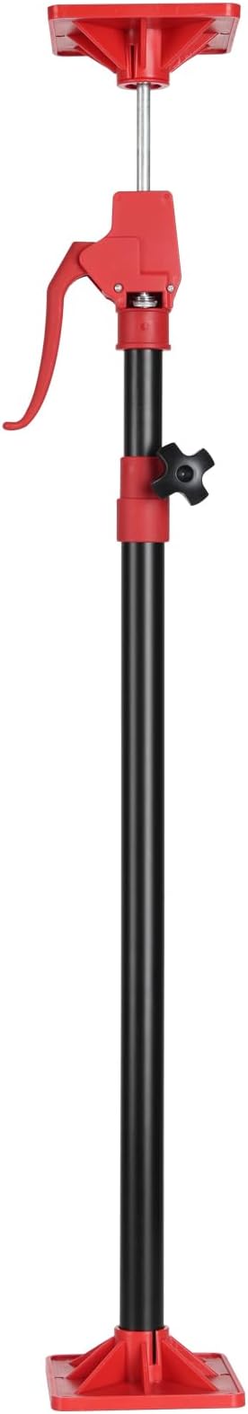Cabinet Jack Support Pole, 45-114 in Adjustable Third Hand Tool, Steel Telescopic Quick Support Rod with 78lbs Capacity for Cabinets Jack, Drywall Lift & Cargo Bars, 1Pack