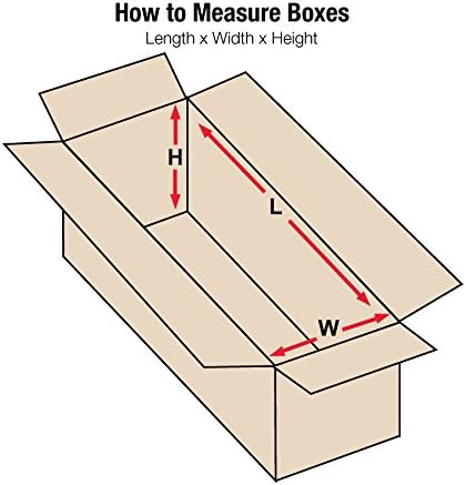 Aviditi 17 x 6 x 6 Corrugated Cardboard Boxes, Long 17"L x 6"W x 6"H, Pack of 25 | Shipping, Packaging, Moving, Storage Box for Home or Business, Strong Wholesale Bulk Boxes