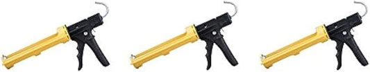 Dripless 10oz Industrial Ergonomic Composite Caulk Gun (3-(Pack))
