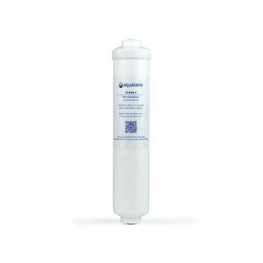 Aquasana SmartFlow™ Reverse Osmosis Water Filter Remineralizer Replacement Lasts 6 Months - Not Compatible with OptimH2O - Replacement only