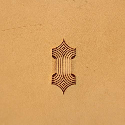 DandS ltd Leather Stamp Tool, Basket Weave, Professional Steel Craft Tool for Leatherworking, Embossing, Carving & Stamping Leather Projects, Belts Wallets & DIY Projects Compatible with Mallet #227
