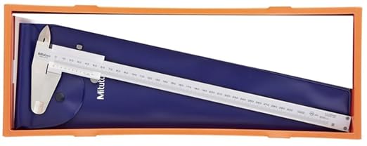 Mitutoyo 530-502 Vernier Caliper, Stainless Steel, 0-1000mm Range, +/-0.15mm Accuracy, 0.05mm Resolution
