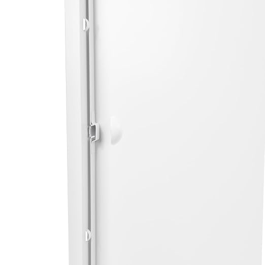 10" x 20" White Metal Access Panel - Wall Access Panel for Drywall - Hidden Wire Cover for Wall Covering Panels - Plumbing, Electricity, Heating Alarm, Bathroom, Dry Wall Hole Cover