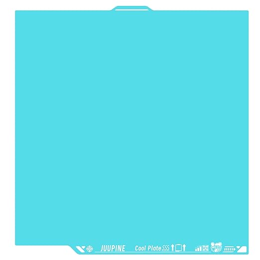 Cool Plate for Elegoo Centauri Carbon/Centauri Carbon 2 Build Plate No Heating Texture PEI Sheet 260X271mm Double Sided PLA Plate Strong Viscosity Cold Plate for Elegoo CC/CC2 3D Printer Platforms