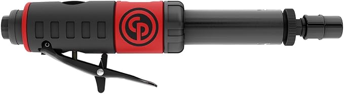 Chicago Pneumatic CP7410 - Air Die Grinder Tool, Welder, Woodworking, Automotive Car Detailing, Stainless Steel Polisher, Heavy Duty, Straight, 1/4 Inch (6 mm), 0.34 HP / 250 W - 27000 RPM