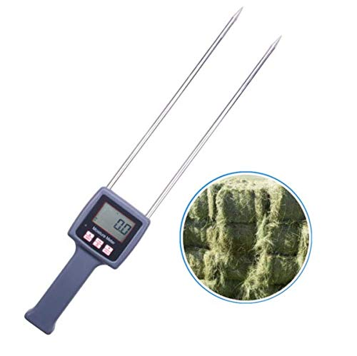 TK100H Portable Hay Moisture Meter for Cereal Straw,bran, Forage Grass, Leymus chinensis, Emperor Bamboo Grass, Testing Fibre
