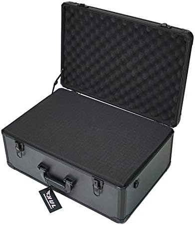 HUL 22in Aluminum Case with Customizable Pluck Foam Interior for Test Instruments Cameras Tools Parts and Accessories