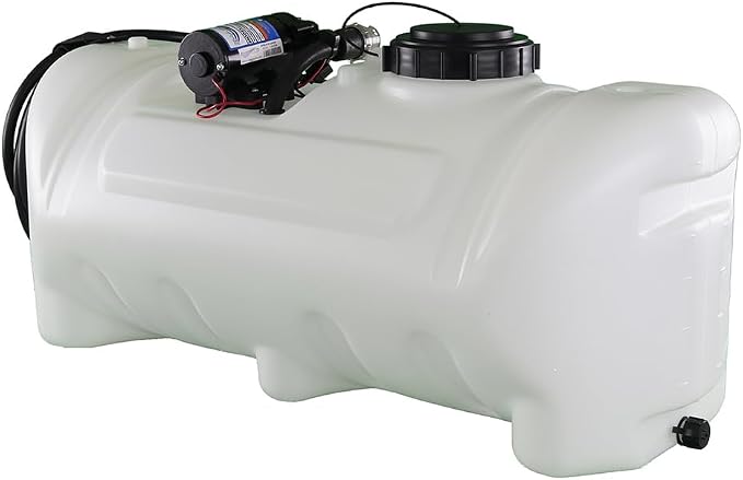 Master Mfg 25-Gallon Deluxe UTV & ATV Spot Sprayer - 2.2GPM, 70PSI Max for Fertilizer, Weed & Pest
