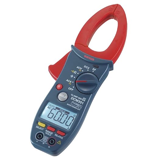 Japan Sanwa DCM301 AC Clamp Meters Low Cost & DMM Functions SANWA (DCM301)