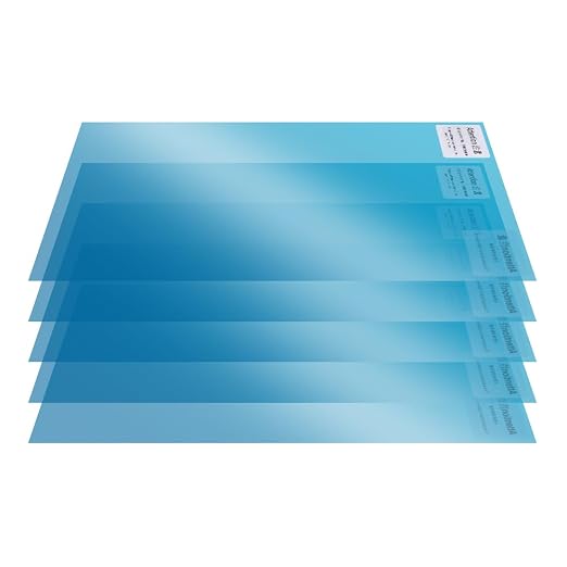 ANYCUBIC 5PCS 10.1-inch ACF High Speed Film for Photon Mono M5s/M5s Pro, Photon Mono M7 Pro, 12K 14K Fast Resin 3D Printers, for Fast Printing Mode, 278x190(mm)