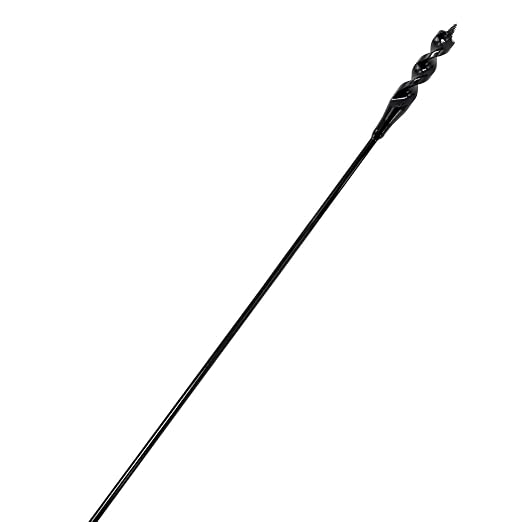 HUAALIUCHE 36× 3/16 ×9/16 -Inch Head Installer Drill Bit Fish Bit for Pulling Wire Through Tight Spaces with Minimal Damage -1 Pack
