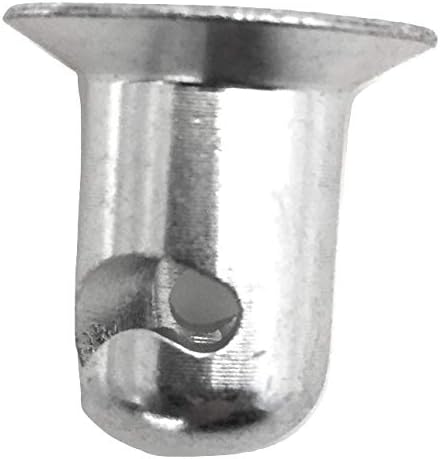 UTVDistribution 1/4 Turn Quick Release Steel Slot Head Dzus Button with Springs and Dimpled Tabs (10)