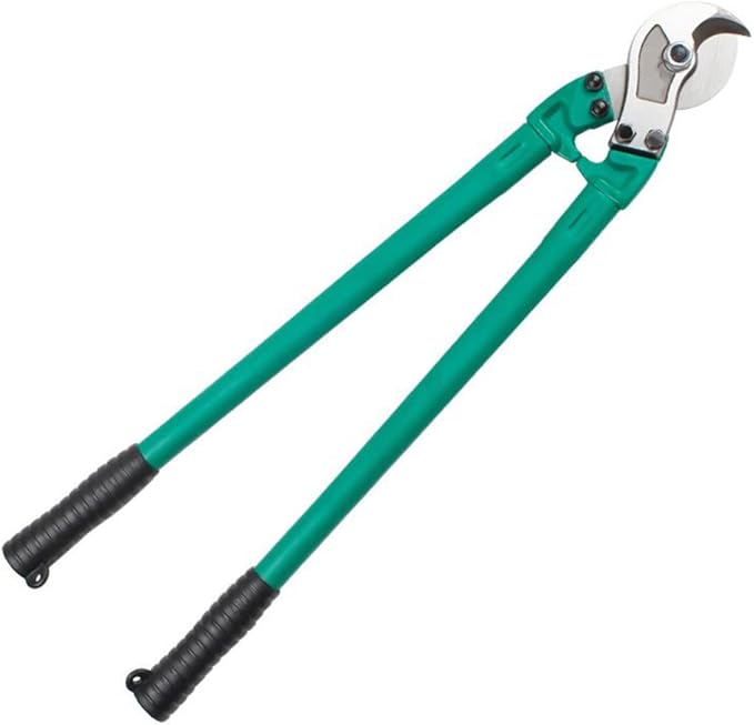 Steel Cable Cutters，24 Inch Stainless Steel Wire Rope Cutter Cuts Up to 3/8" for stainless steel rope, bike brake cable, railing cable (Green-24inch)