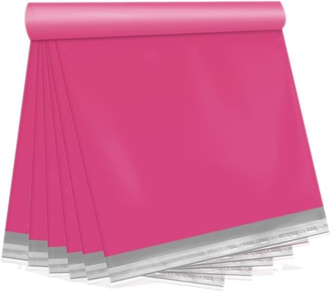 Poly Mailers Shipping Bags with Strong Adhesive, Waterproof Mailing Bags for Clothing, T-Shirts, and Small Business Shipping