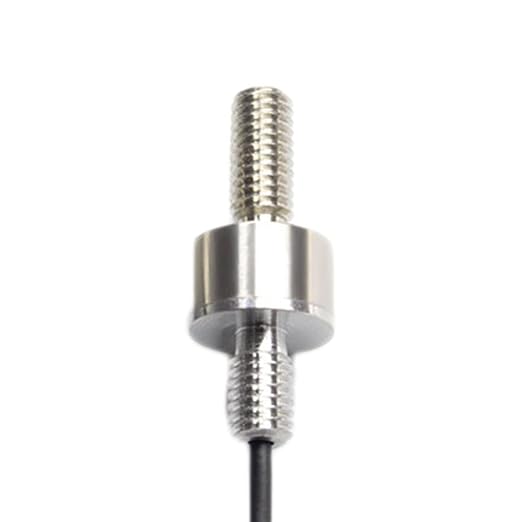 ATO 20kg Load Cell, Miniature Tension and Compression Load Cell Sensor, Metal-foil Strain Gauge M6 Thread Miniature Compression Force Sensor 20kg High Accuracy