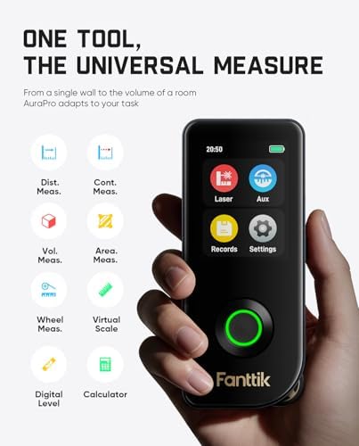 Fanttik A11 Ultra 3-in-1 Laser Measuring Tool & Fanttik DT10 Pro Laser Level Tripod