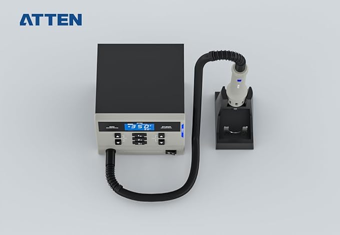 ATTEN ST-862D 1000W Hot Air Gun Soldering Station Digital Display BGA Rework Station Automatic Sleep Repair Tool, PCB Chip Soldering Repair Desoldering Station