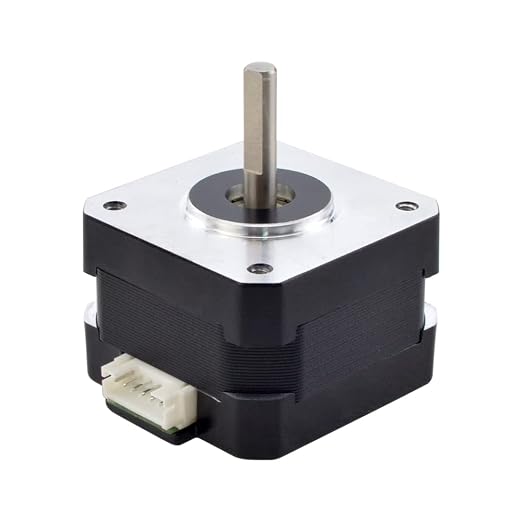 STEPPERONLINE Nema 17 Pancake Stepper Motor 1.2A 26Ncm Bipolar 1.8 Degree 4-Lead for 3D Printer CNC Extruder