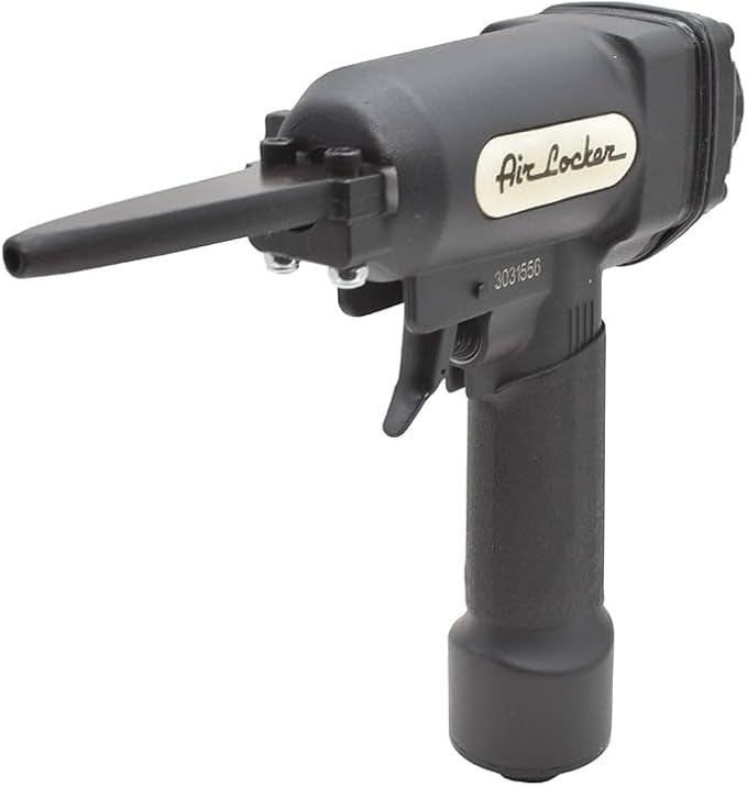 Air Locker AP700 Heavy Duty Professional Air Punch Nailer / Nail Remover / Nail Puller. 1/4 Inch NPT Thread Air Inlet. 80-120 PSI Pneumatic Nailer Removes 10-20 Gauge Nails , Black