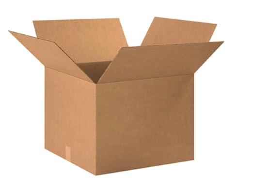 BOX USA Moving Boxes 20"L x 20"W x 15"H (6-Pack) Large - Corrugated Cardboard Box for Shipping, Mailing, Packing, Packaging and Storage