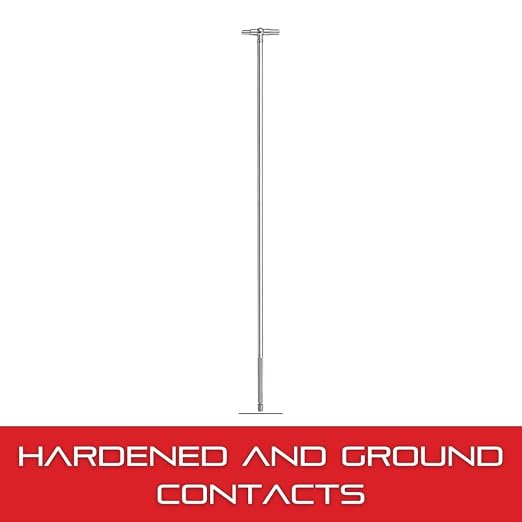 Starrett Telescoping Gage, Self-Centering with Two Arms - Ideal for Determining True Size of Holes, Slots and Recesses - 3/4" - 1-1/4" Range, 12" Handle Length - 579C-12