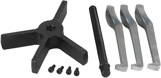 2 Jaw 3 Jaw Gear Puller, Heavy Duty Pulley Puller,Car Accessories Gear Bearing Flywheel Pulley Removal Tool,Gear Removal Tool Gear Puller (8inch)