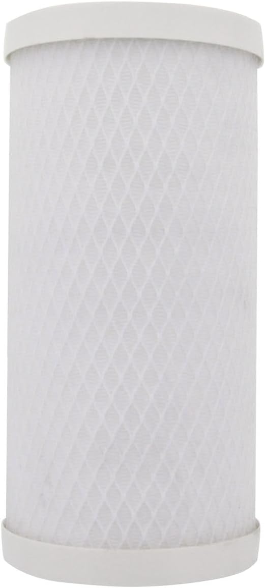 Tier1 0.5 Micron 10 x 4.5 Water Filter | Whole House Carbon Block Filter Replacement Cartridge | Replacement for Pentek CBC-BB, FLOPLUS-10BB, CBC-10BB, 155170-43 | 4.5 x 10 Water Filter