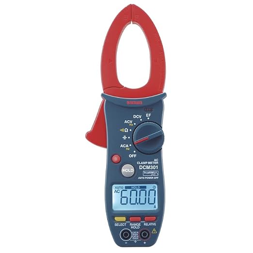 Japan Sanwa DCM301 AC Clamp Meters Low Cost & DMM Functions SANWA (DCM301)