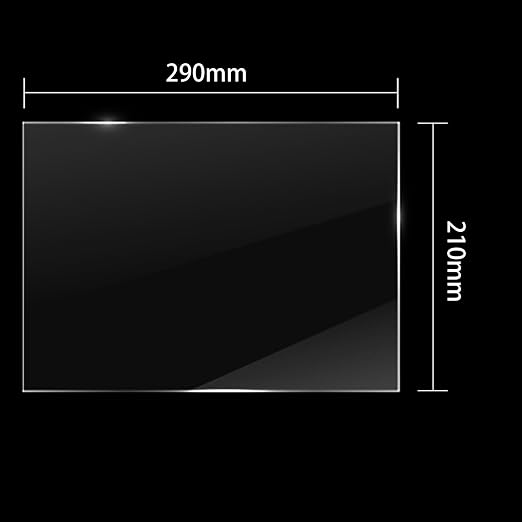 KOYOFEI 5PCS NFEP Film for Resin 3D Printer, nFEP(PFA) Release Film FEP 2.0 for ELEGOO Saturn 2, Saturn 3 Ultra, Saturn 4, Saturn 4 Ultra, M3 Premium, M5, M5s, M5s Pro LCD 3D Printer 290x210x0.127mm