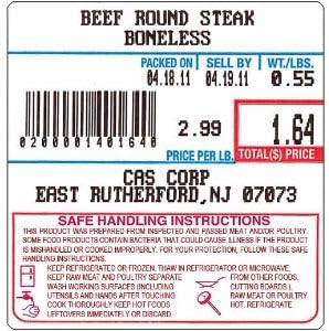 Aquos CAS CL-8040 Printing Scale Label Rolls | Direct Thermal Labels on Thermal Paper | Label Roll with Strong Adhesive | Pre-Cut | Smudge-Free | Made in USA