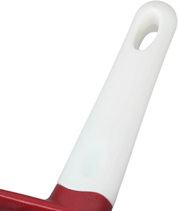 Plastic Pizza Dough Docker, Prevent Blistering Pizza Aerator Dough Dockers Press Time Saver Pastry Roller with Spikes for Home & Commercial Kitchen (Red)