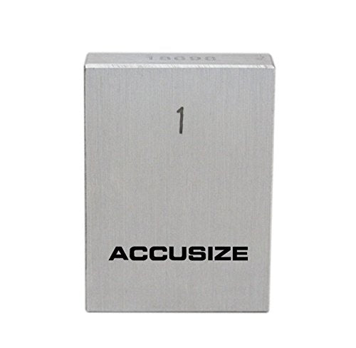 Accusize Steel Gage Block Set, Grade AS-1, 81 Pc, P900-S582 | ASME B89.1.9-2002, Hardened Steel, Corrosion-Resistant, with Certificate of Inspection