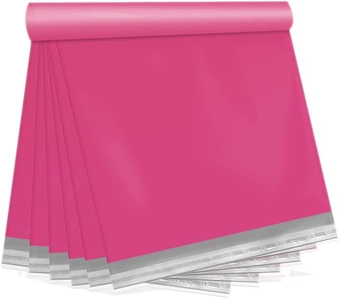 Poly Mailers Shipping Bags with Strong Adhesive, Waterproof Mailing Bags for Clothing, T-Shirts, and Small Business Shipping