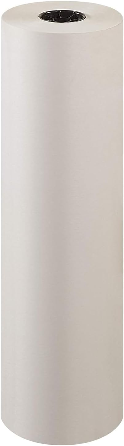 Box USA Packing Paper Roll 30 x 1400ft (1,000 Sheets 17 Equivalent) - Newsprint Paper for Shipping, Storage and Moving Supplies, White