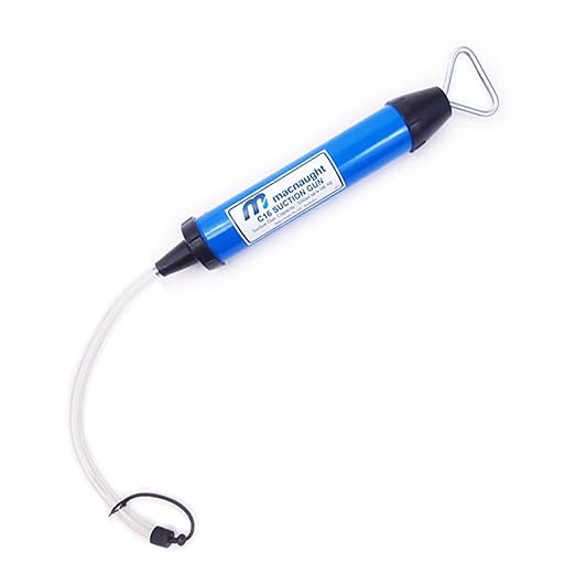 Macnaught C16 Heavy Duty Suction and Fill Gun with Cap. Draws 16oz per Pull. 10 Year Warranty Designed for Heavy Duty Shops