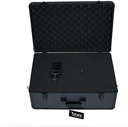 HUL 22in Aluminum Case with Customizable Pluck Foam Interior for Test Instruments Cameras Tools Parts and Accessories