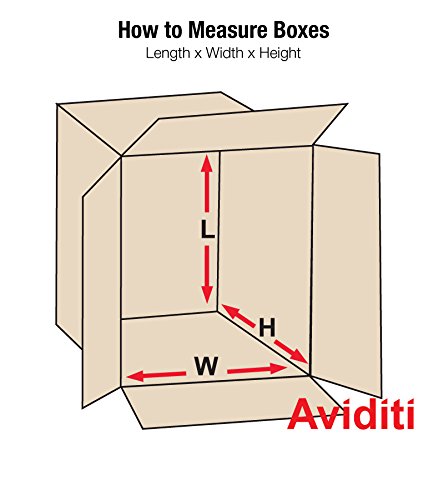 AVIDITI 9x9x12 Corrugated Boxes, Small, 9L x 9W x 12H, Pack of 25 | Shipping, Packaging, Moving, Storage Box for Home or Business, Strong Wholesale Bulk Boxes