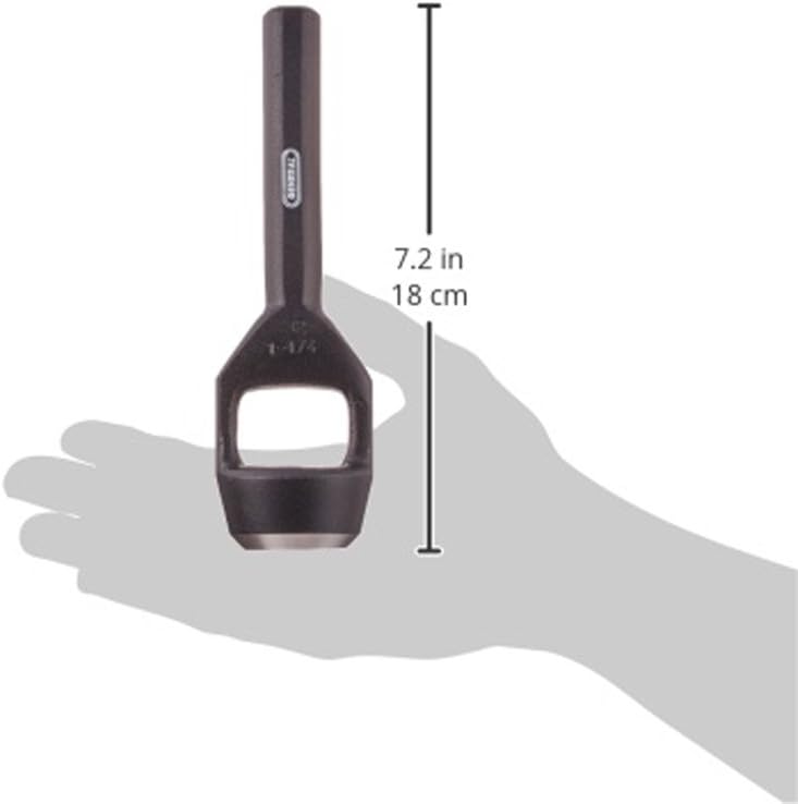 General Tools 1271O Arch Punch, 1-1/4-Inches,Black