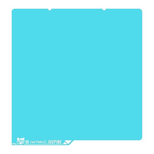 JUUPINE OMG Glacier Cool Plate for Kobra S1 Build Plate for KX Room Temperature Printing Spring Steel Hot Bed for Anycubic Cobra S1/S1 Combo Kobra X Kobra 4 Build Plate ACE Pro 3D Printer Platforms