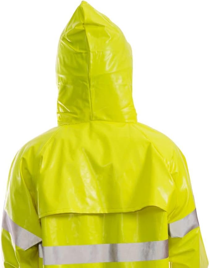 Tingley Standard Comfort-Brite High Visibility Jacket with Attached Hood