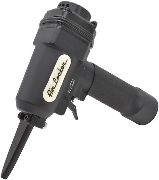 Air Locker AP700 Heavy Duty Professional Air Punch Nailer / Nail Remover / Nail Puller. 1/4 Inch NPT Thread Air Inlet. 80-120 PSI Pneumatic Nailer Removes 10-20 Gauge Nails , Black