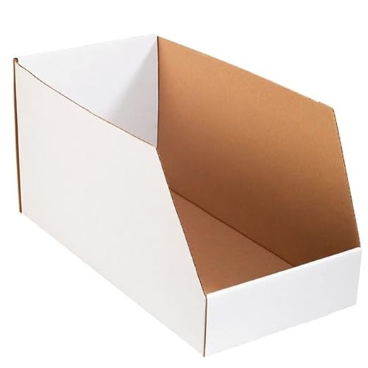 BOX USA Shipping Boxes Small 8"L x 24"W x 12"H 10-Pack, Cardboard Box for Shipping, Moving, Mailing, Packing, Packaging and Storage