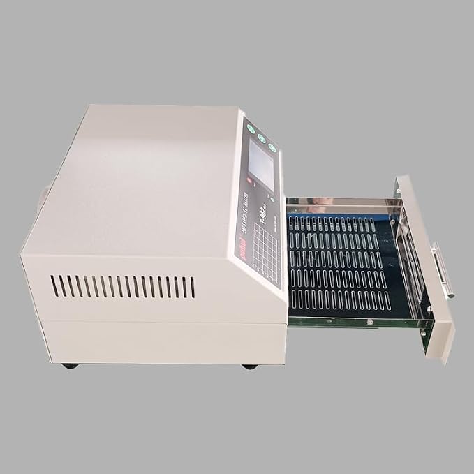 SPIRICH T962-V2.0 Intelligent Infrared IC Heater PCB Soldering Furnace Reflow Oven with Online Funtion and Exhaust Pipe