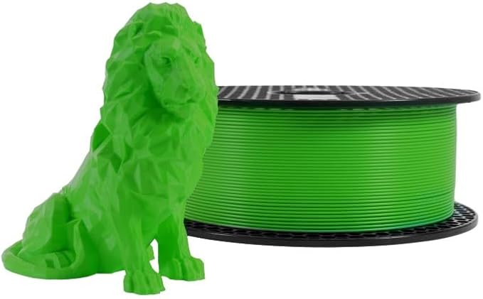 Prusament PLA Simply Green 1.75mm 1kg 3D Printer Premium Filament | PLA filament with ±0.02 mm precision, low warping, and reliable, tangle-free printing.