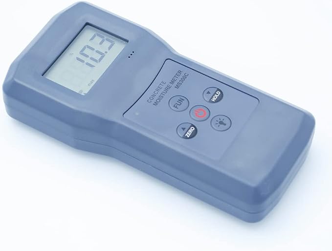 MS300C Concrete Moisture Meter for Cement Ground Walls Marble Moisture Analyzer Tester