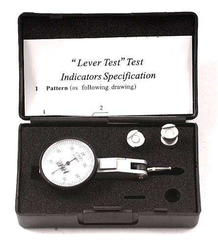 Pro Series by HHIP 4400-0100 Pro Series Face Dial Test Indicator, 0-.008", White